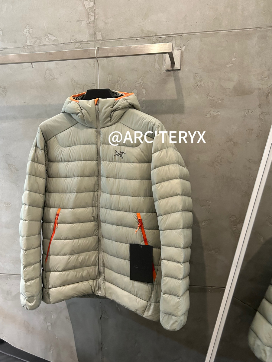 ARC’TERYX Cerium 850FP Hooded Down Jacket 아크테릭스 세륨 850FP 후드 다운 재킷 카키오렌지 15