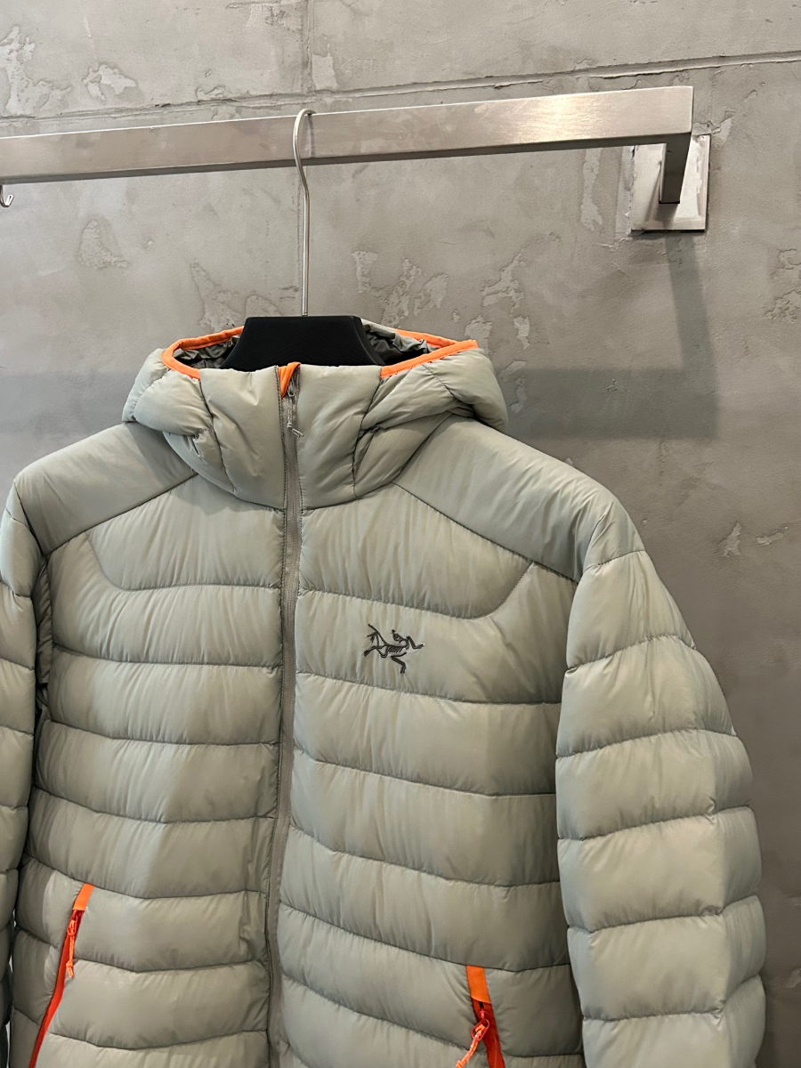 ARC’TERYX Cerium 850FP Hooded Down Jacket 아크테릭스 세륨 850FP 후드 다운 재킷 카키오렌지 17
