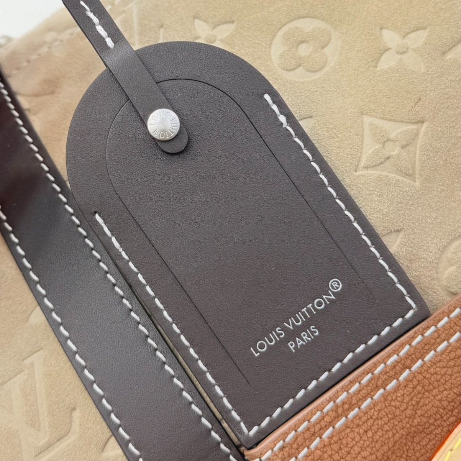 Louis Vuitton Keepall Bandoulière 50 루이비통 키폴 반둘리에 50 M26127 패치워크 가죽 & 모노그램 50cm 8