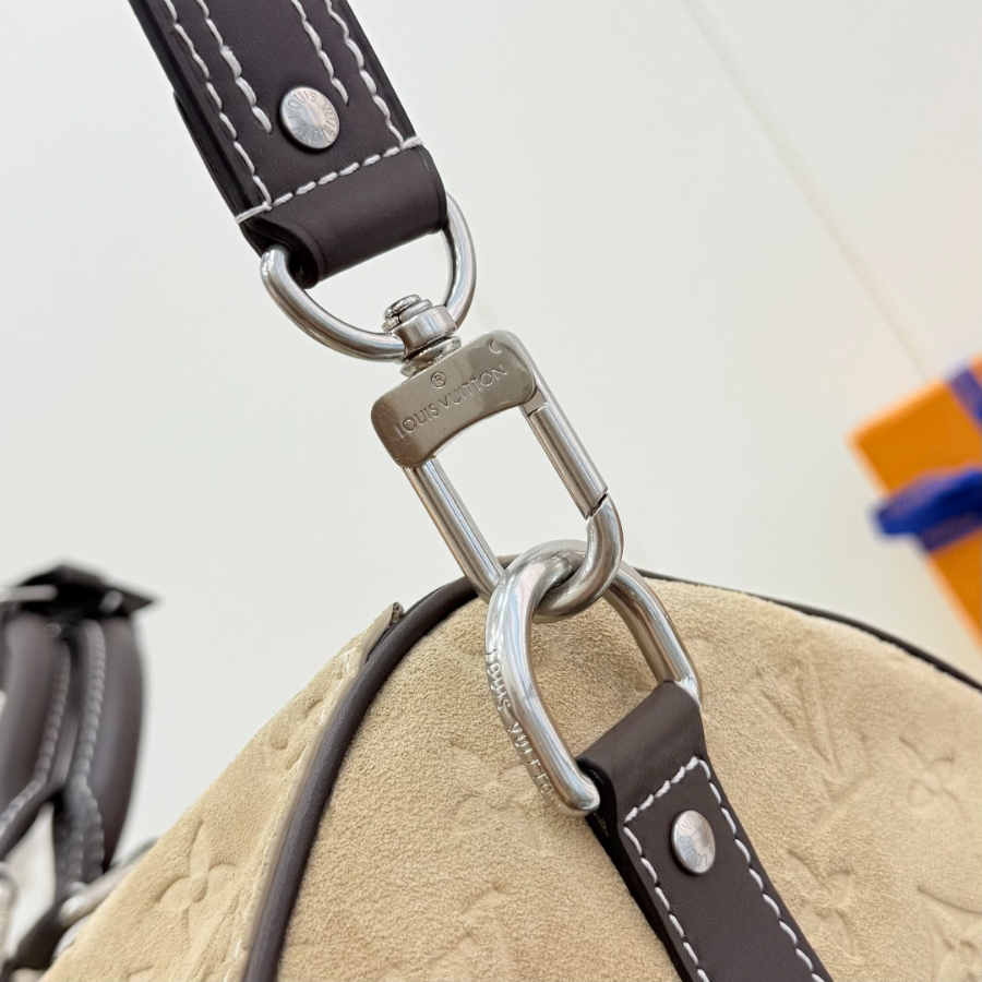 Louis Vuitton Keepall Bandoulière 50 루이비통 키폴 반둘리에 50 M26127 패치워크 가죽 & 모노그램 50cm 11