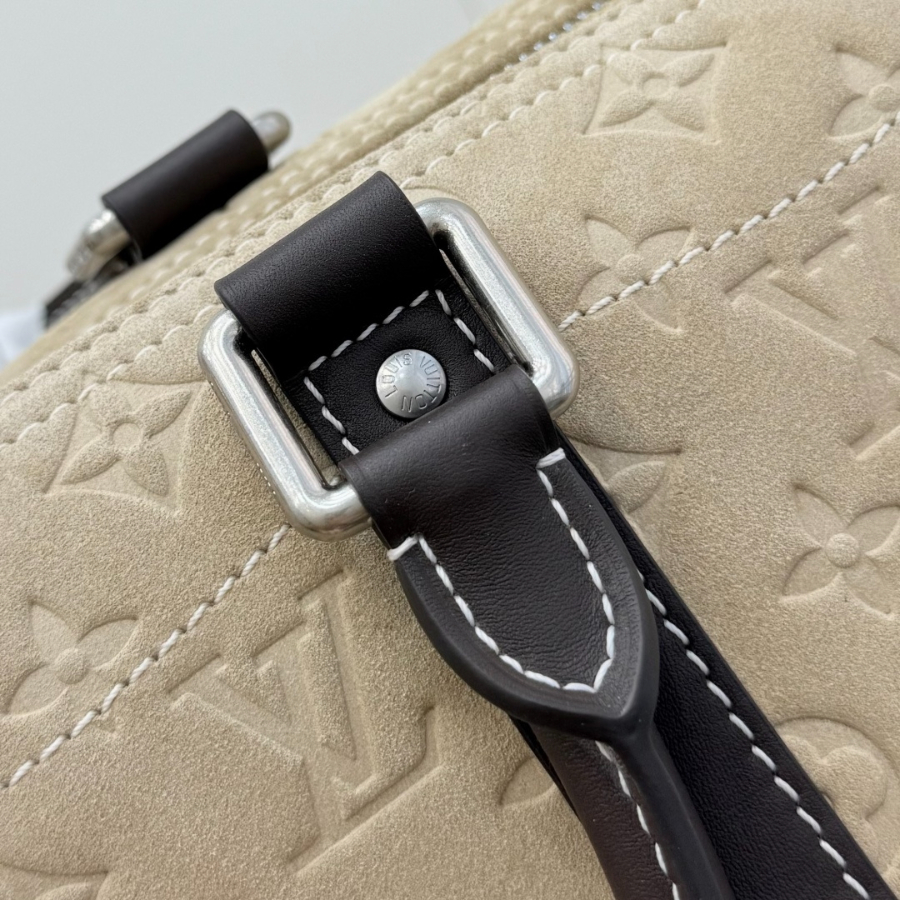 Louis Vuitton Keepall Bandoulière 50 루이비통 키폴 반둘리에 50 M26127 패치워크 가죽 & 모노그램 50cm 14