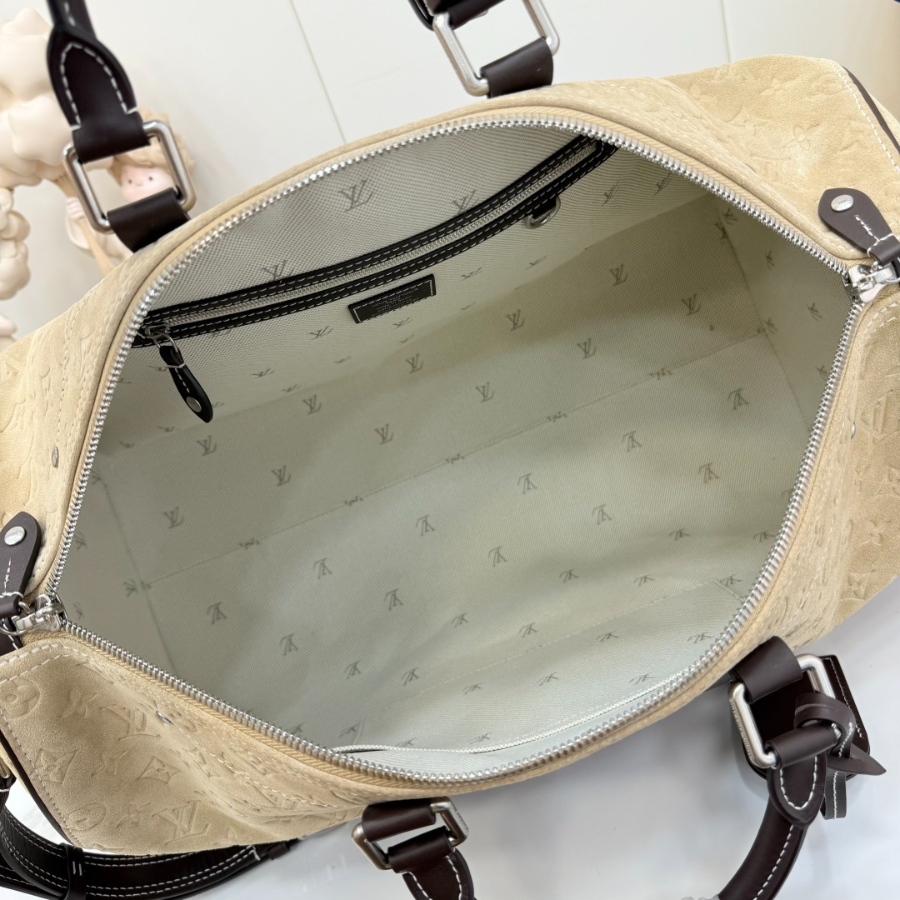 Louis Vuitton Keepall Bandoulière 50 루이비통 키폴 반둘리에 50 M26127 패치워크 가죽 & 모노그램 50cm 16