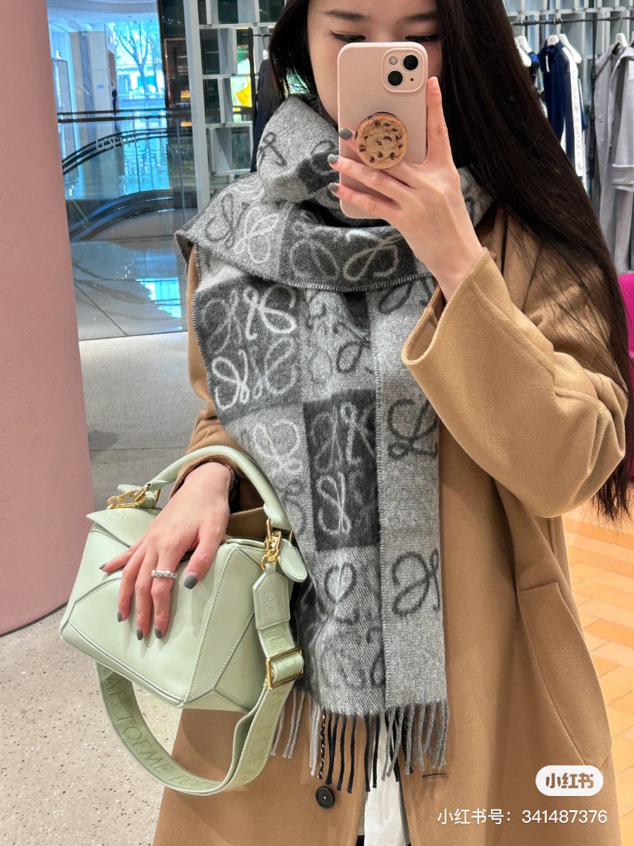 LOEWE Puzzle Small Bag 로에베 퍼즐 스몰 백 230725 민트그린 스무스 카프스킨 24cm 11