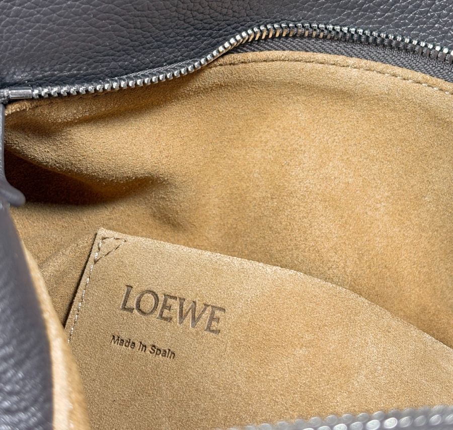 LOEWE Puzzle Large Bag 로에베 퍼즐 라지 백 250221 그레이 그레인드 카프스킨 33cm 8