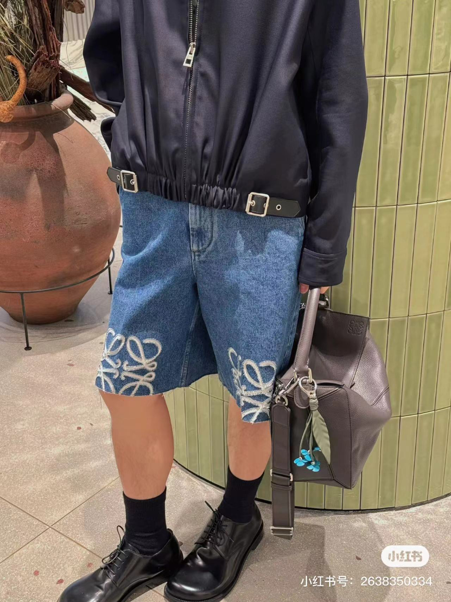 LOEWE Puzzle Large Bag 로에베 퍼즐 라지 백 250221 그레이 그레인드 카프스킨 33cm 13