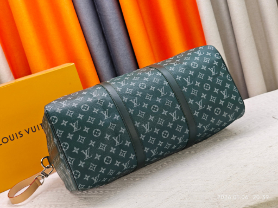 Louis Vuitton Keepall Bandoulière 50 Monogram Heritage 캔버스 트래블 백 루이비통 키폴 반둘리에 50 M26864 / M26865 / M26866 50cm 5