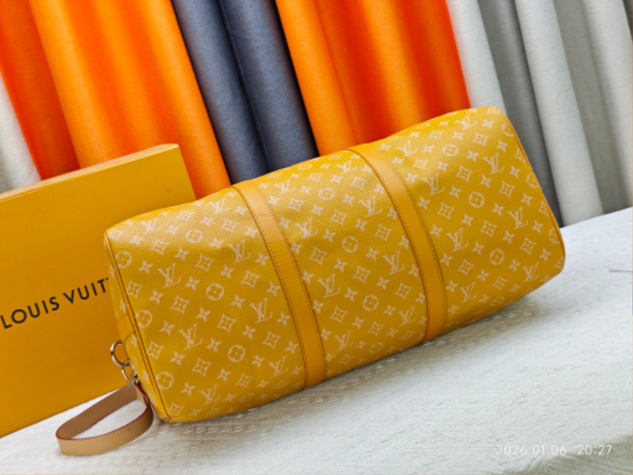 Louis Vuitton Keepall Bandoulière 50 Monogram Heritage 캔버스 트래블 백 루이비통 키폴 반둘리에 50 M26864 / M26865 / M26866 50cm 14