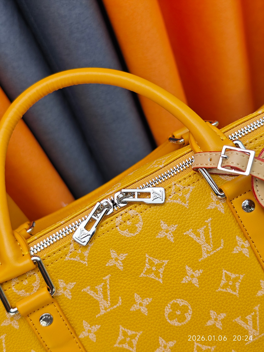 Louis Vuitton Keepall Bandoulière 50 Monogram Heritage 캔버스 트래블 백 루이비통 키폴 반둘리에 50 M26864 / M26865 / M26866 50cm 16