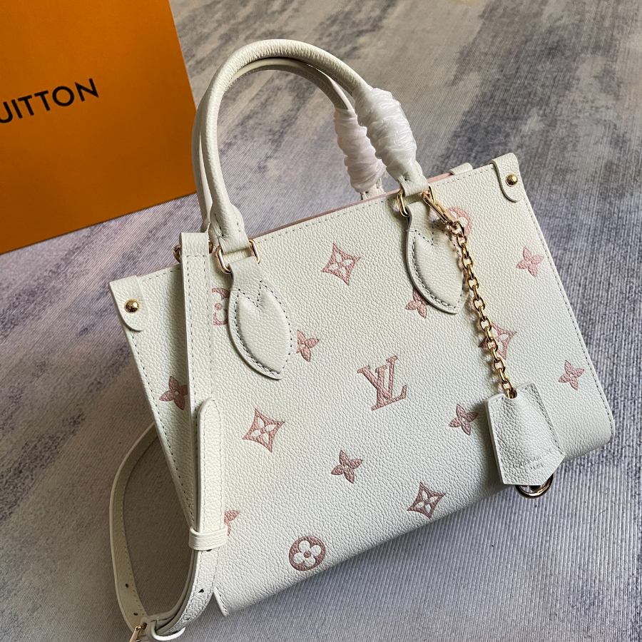 Louis Vuitton OnTheGo PM Monogram Empreinte 루이비통 온더고 PM 모노그램 앙프렝뜨 M28313 / M45653 25cm 2