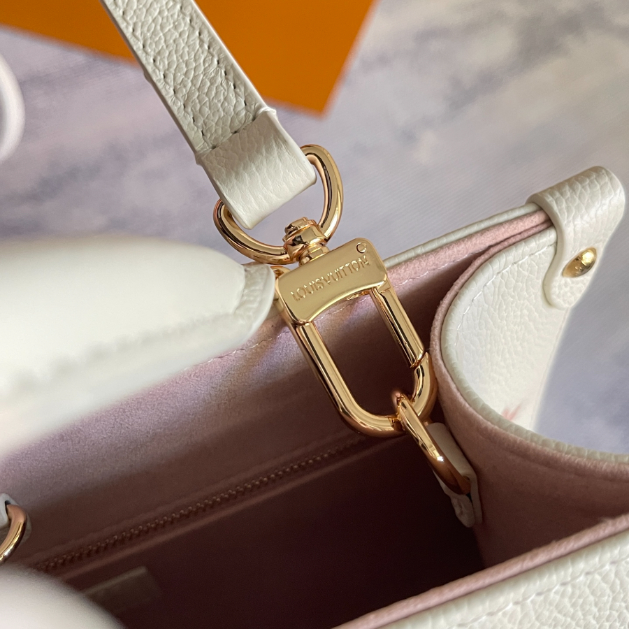 Louis Vuitton OnTheGo PM Monogram Empreinte 루이비통 온더고 PM 모노그램 앙프렝뜨 M28313 / M45653 25cm 8