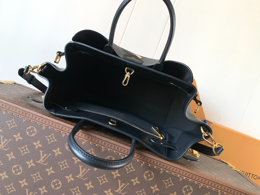 Louis Vuitton Vendôme PM Taurillon Leather 루이비통 방돔 PM 토리옹 가죽 토트백 M27040 / M26502 블랙 28.5cm 8