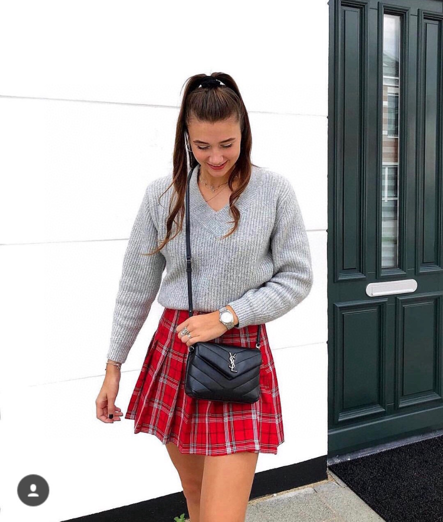 Saint Laurent Lou Lou Toy Quilted Leather Bag 생로랑 루루 토이 퀼티드 레더 숄더백 467072 20cm 17