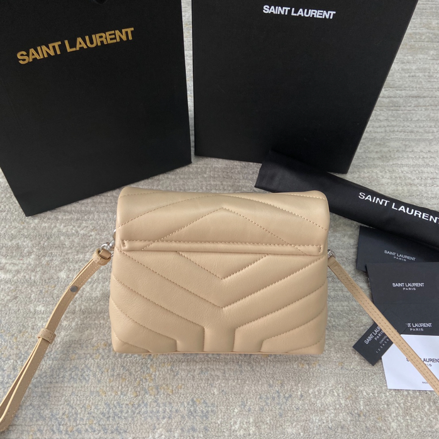 Saint Laurent Lou Lou Toy Quilted Leather Bag 생로랑 루루 토이 퀼티드 레더 숄더백 467072 20cm 핑크 5