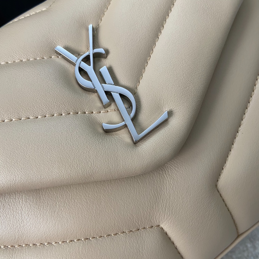 Saint Laurent Lou Lou Toy Quilted Leather Bag 생로랑 루루 토이 퀼티드 레더 숄더백 467072 20cm 핑크 8