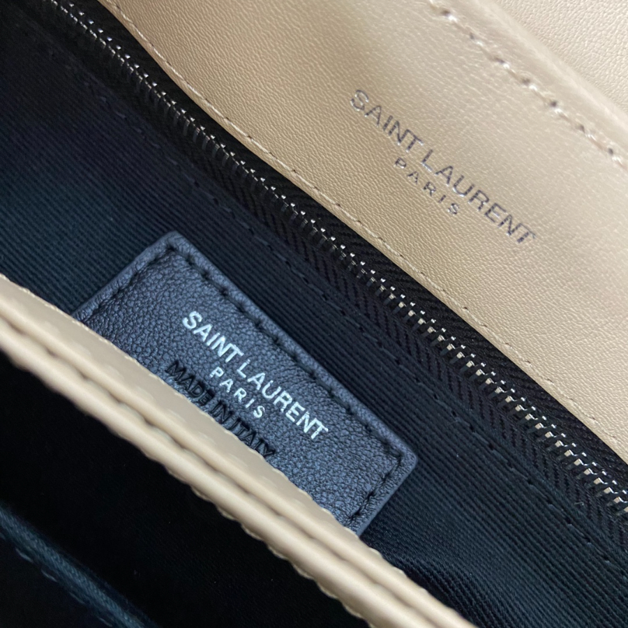 Saint Laurent Lou Lou Toy Quilted Leather Bag 생로랑 루루 토이 퀼티드 레더 숄더백 467072 20cm 핑크 11