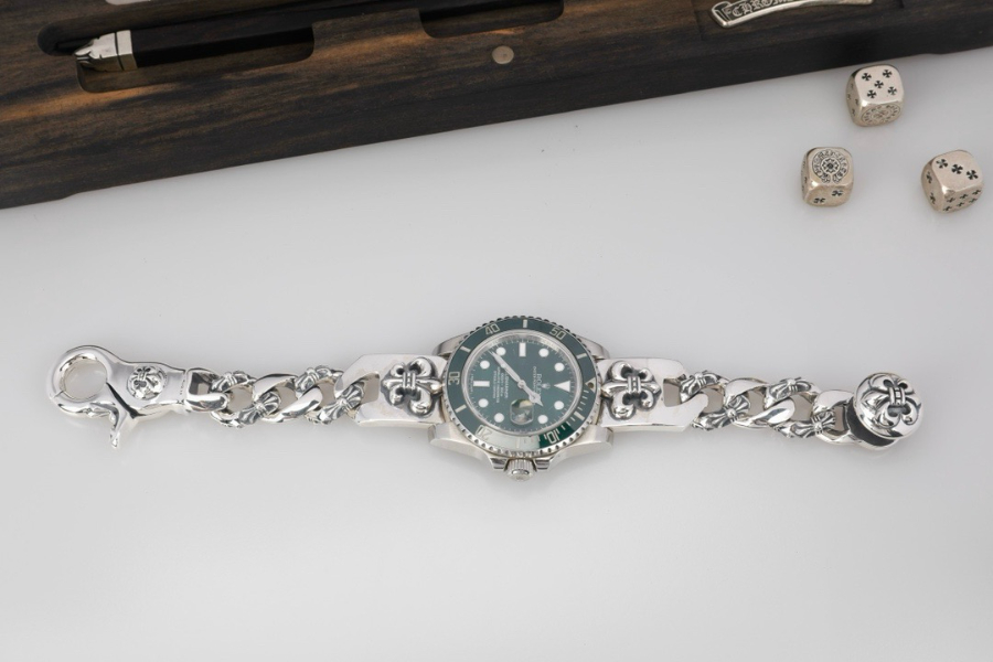 Chrome Hearts H073 Floral Link Bracelet (BS플레어) 2