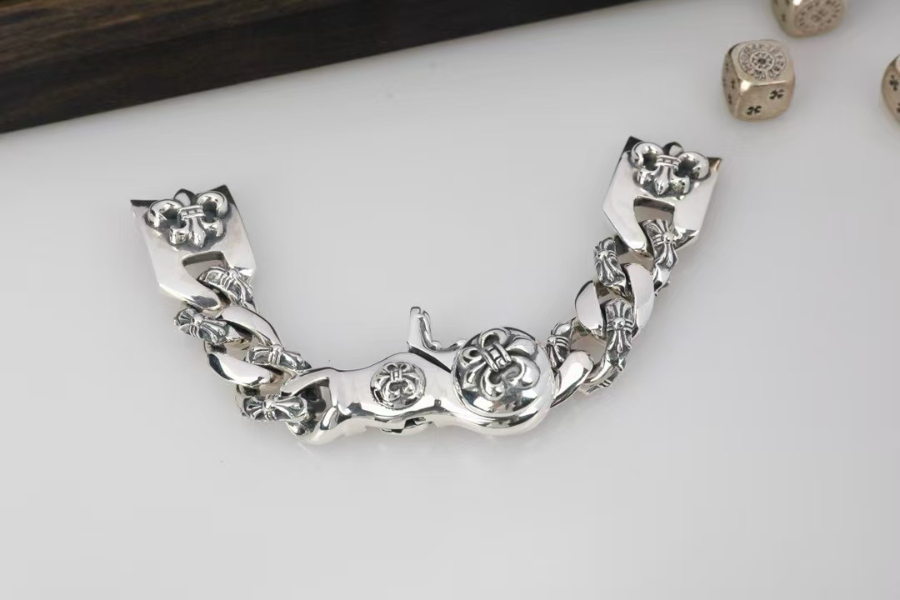 Chrome Hearts H073 Floral Link Bracelet (BS플레어) 6