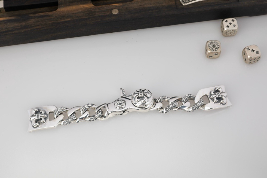 Chrome Hearts H073 Floral Link Bracelet (BS플레어) 8