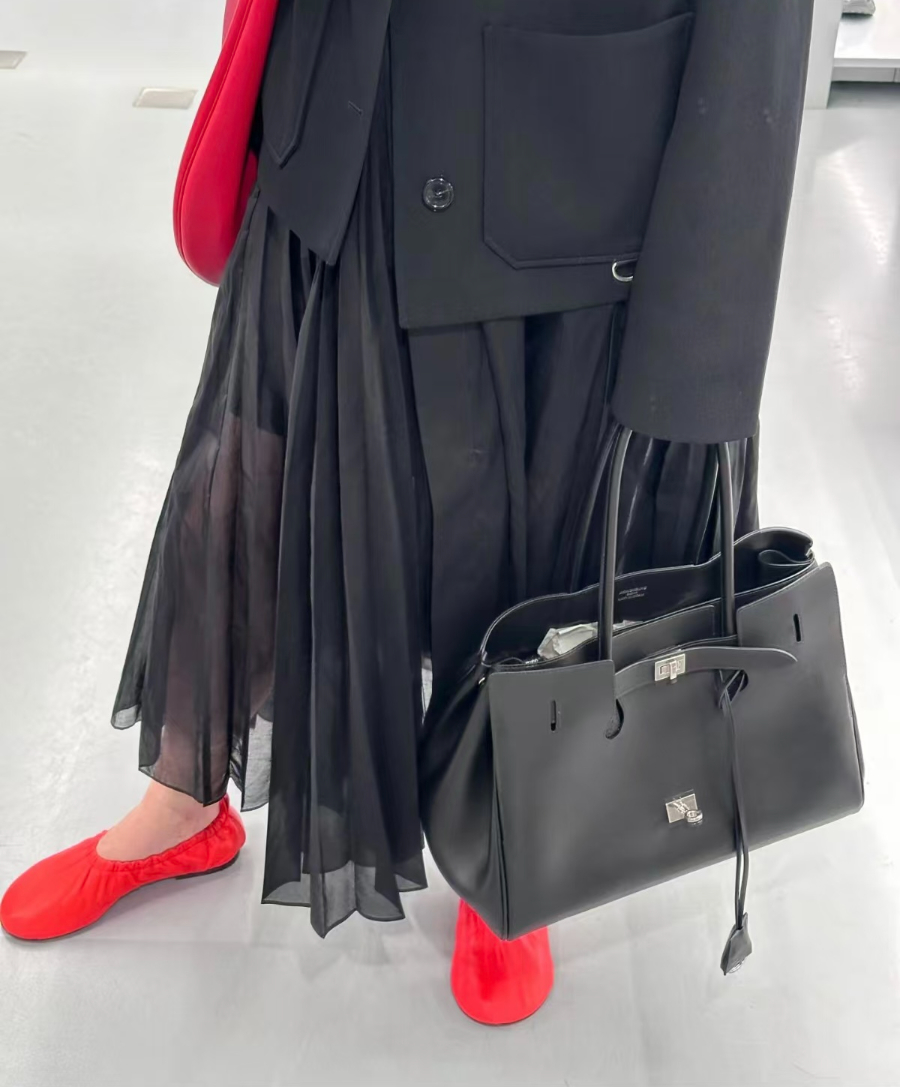 Balenciaga Bel Air Small 발렌시아가 벨에어 스몰 탑핸들백 78989 블랙 30cm 2