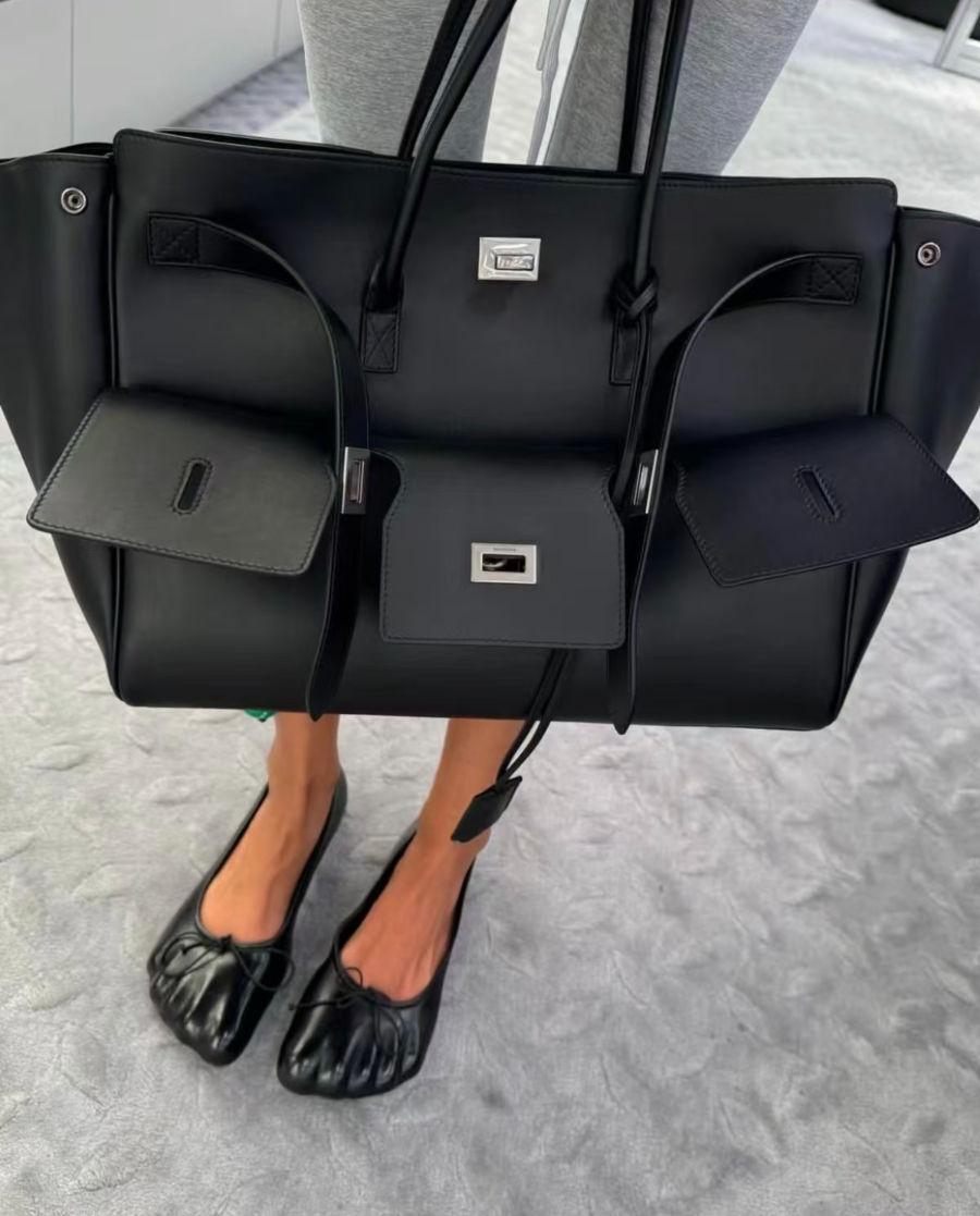 Balenciaga Bel Air Small 발렌시아가 벨에어 스몰 탑핸들백 78989 블랙 30cm 3