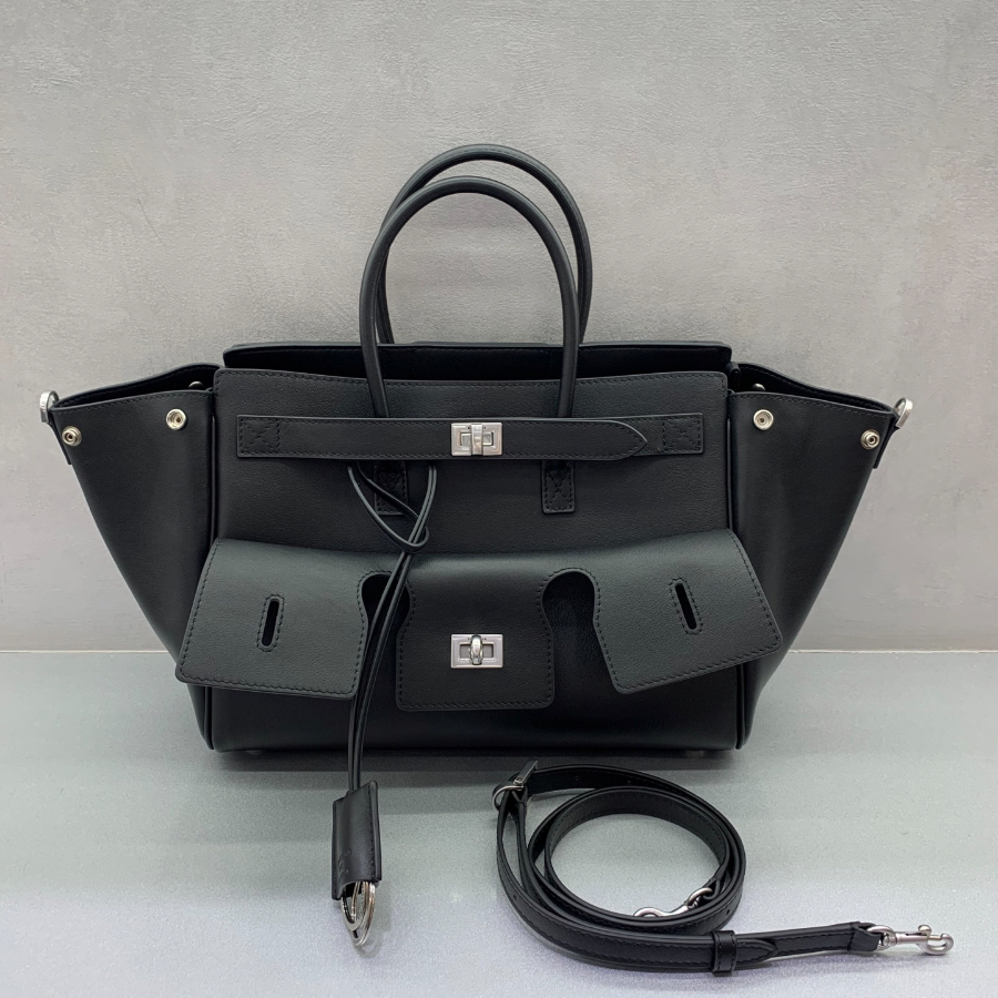 Balenciaga Bel Air Small 발렌시아가 벨에어 스몰 탑핸들백 78989 블랙 30cm 9