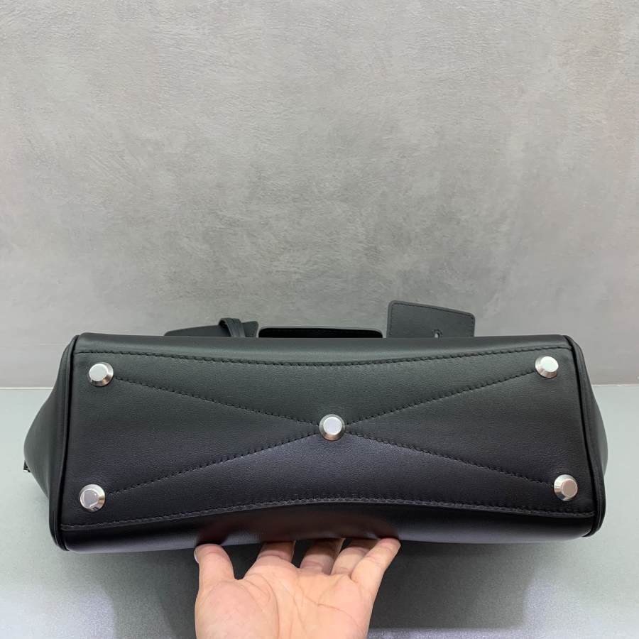 Balenciaga Bel Air Small 발렌시아가 벨에어 스몰 탑핸들백 78989 블랙 30cm 12