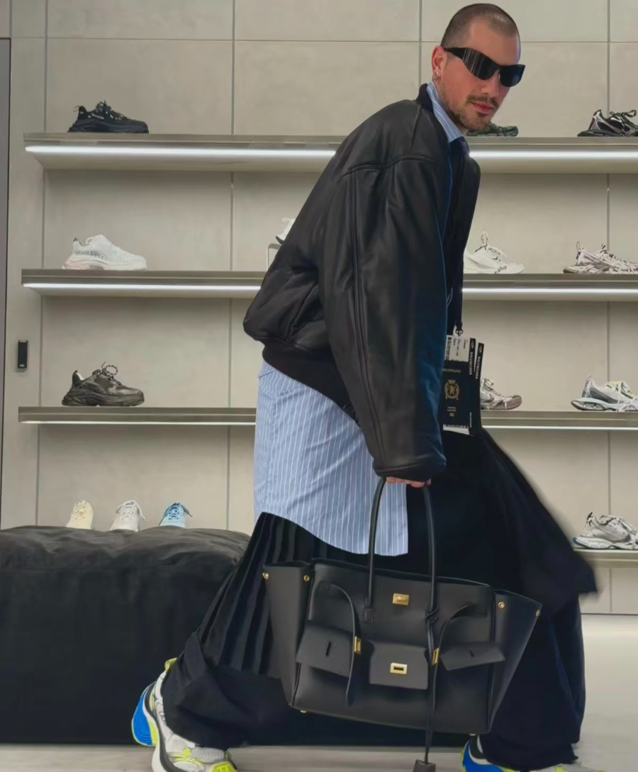 Balenciaga Bel Air Small 발렌시아가 벨에어 스몰 탑핸들백 78989 블랙 금장 30cm 3