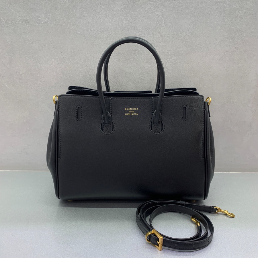 Balenciaga Bel Air Small 발렌시아가 벨에어 스몰 탑핸들백 78989 블랙 금장 30cm 8