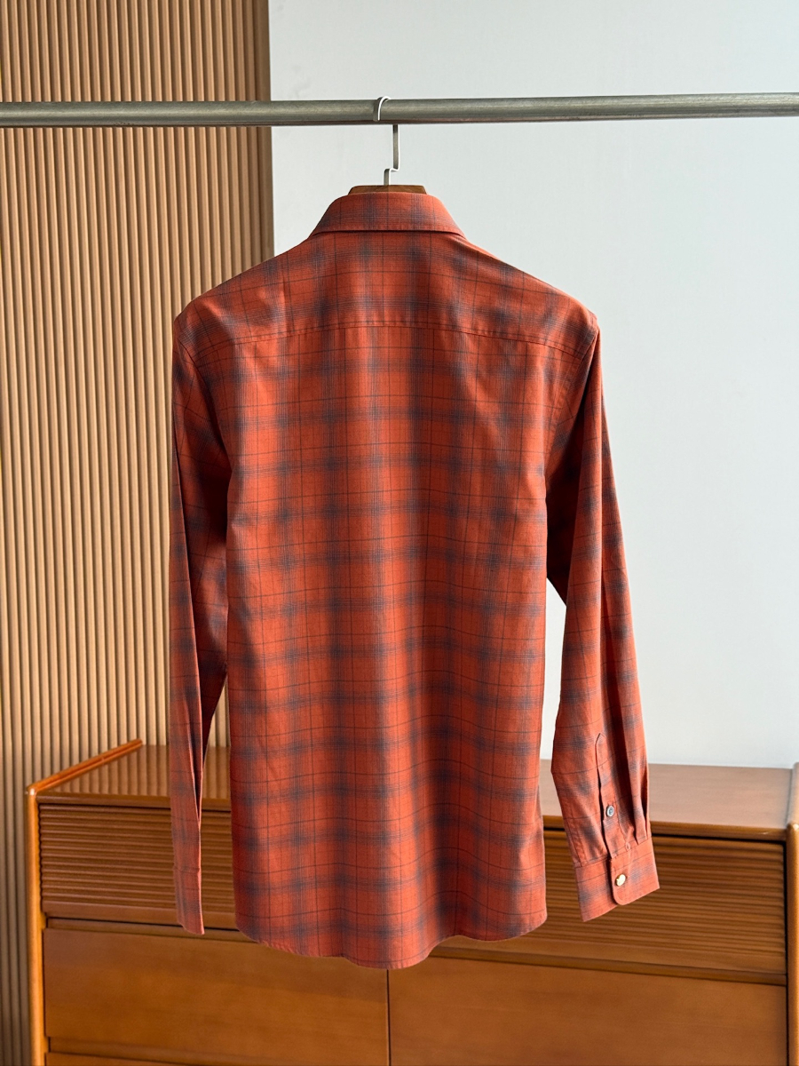 BURBERRY Solid Color Cotton Shirt 버버리 솔리드 컬러 코튼 셔츠 14