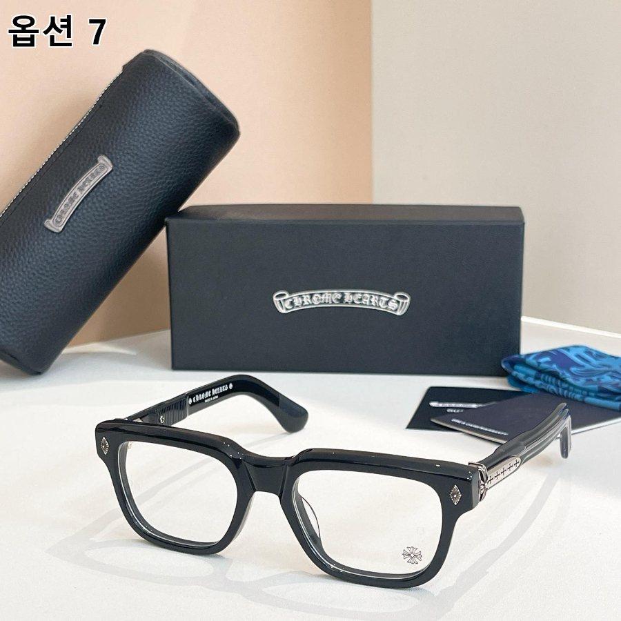 CHROME HEARTS 크롬하츠 PEN 15 스퀘어 아세테이트 안경테 53□20-149 7