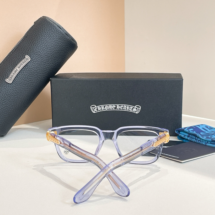 CHROME HEARTS 크롬하츠 PEN 15 스퀘어 아세테이트 안경테 53□20-149 8