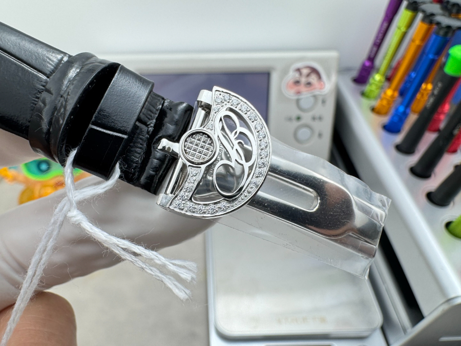 Breguet Reine de Naples Diamond Bezel 브레게 레인 드 네이플 다이아 베젤 여성 오벌 워치 실버베젤 화이트자개다이얼 25mm  7