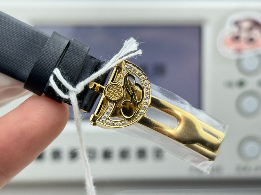 Breguet Reine de Naples Diamond Bezel 브레게 레인 드 네이플 다이아 베젤 여성 오벌 워치 블랙 스트랩 골드베젤 가재다이얼 25mm  9