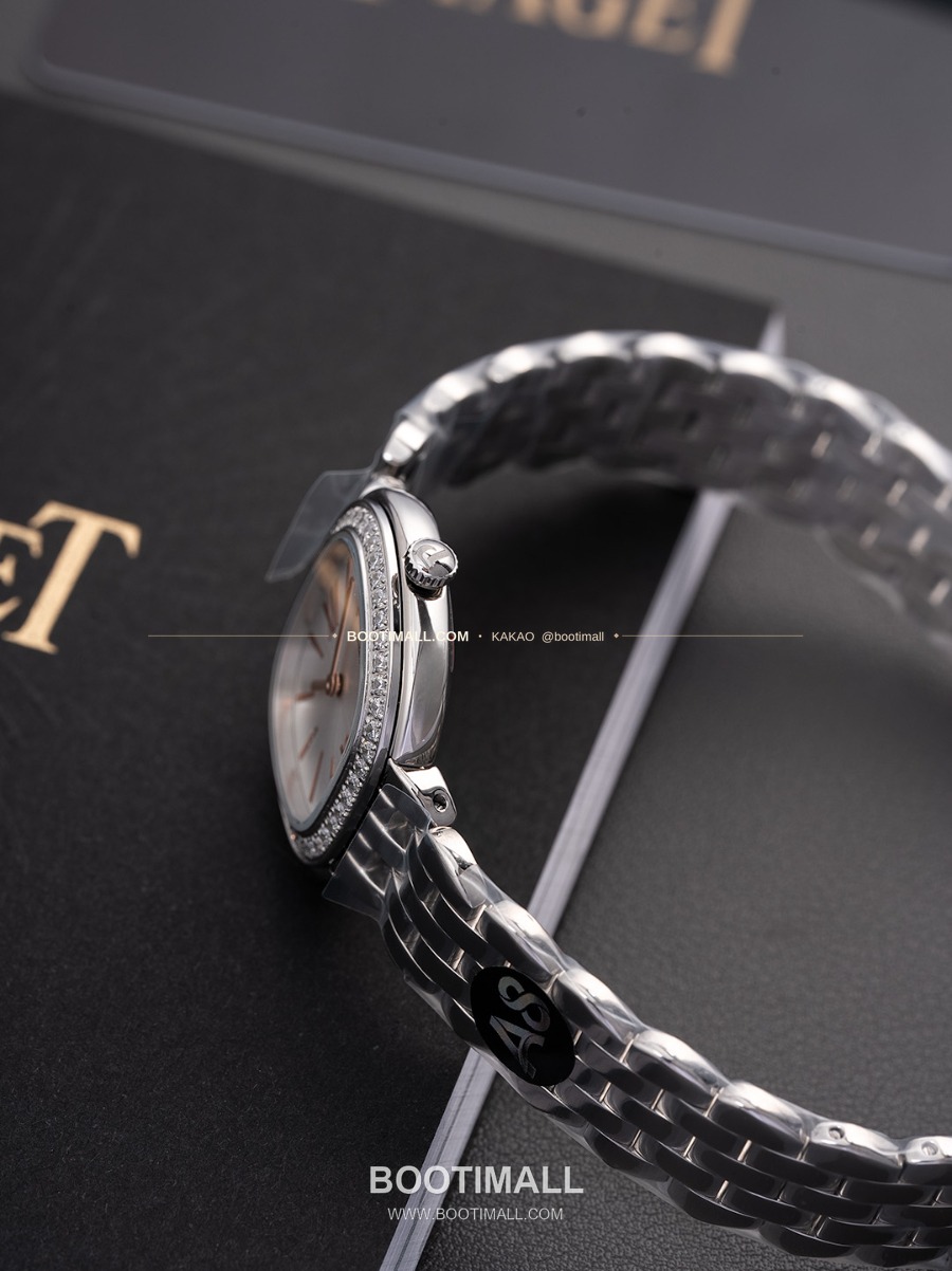 Piaget Sixtie Rose Gold Diamond Quartz 29mm 피아제 식스티 실버 다이아몬드 쿼츠 29mm 6