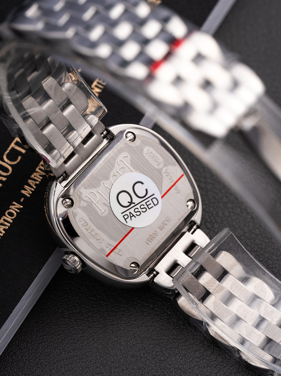 Piaget Sixtie Rose Gold Diamond Quartz 29mm 피아제 식스티 실버 다이아몬드 쿼츠 29mm 8