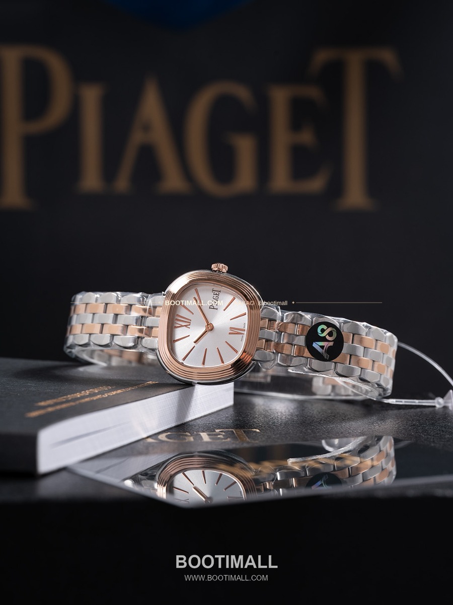 Piaget Sixtie Rose Gold Diamond Quartz 29mm 피아제 식스티 콤비베젤 화이트다이얼 쿼츠 29mm 9