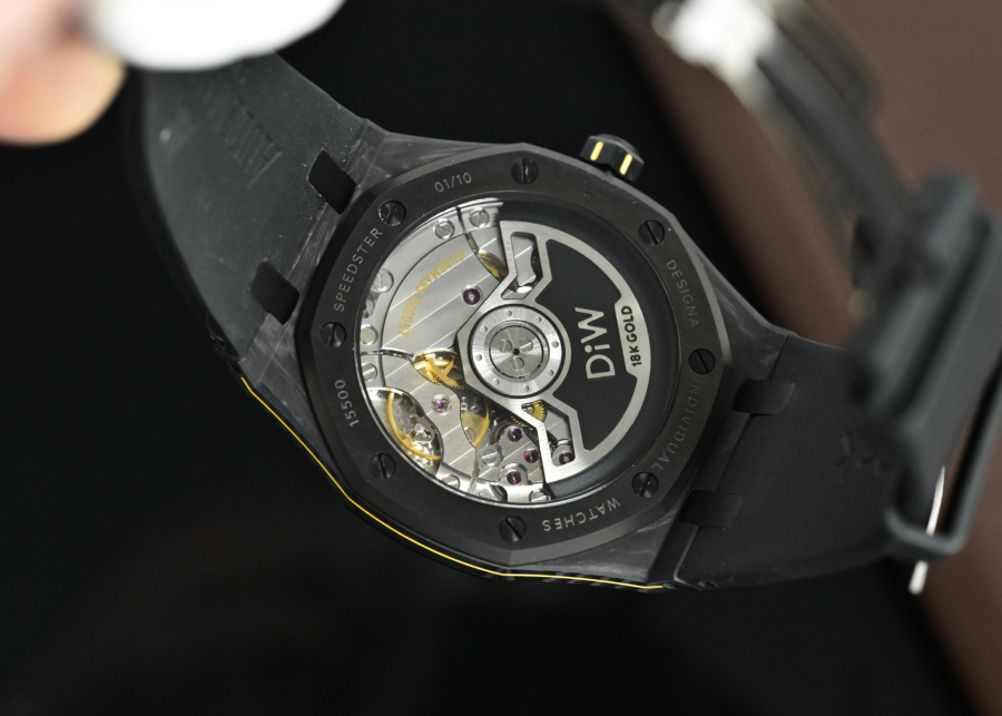 Audemars Piguet Royal Oak 15500 DiW Carbon “Voidline AP” 오데마 피게 로열 오크 15500 DiW 카본 보이드라인 AP 옐로우포인트 41mm 6