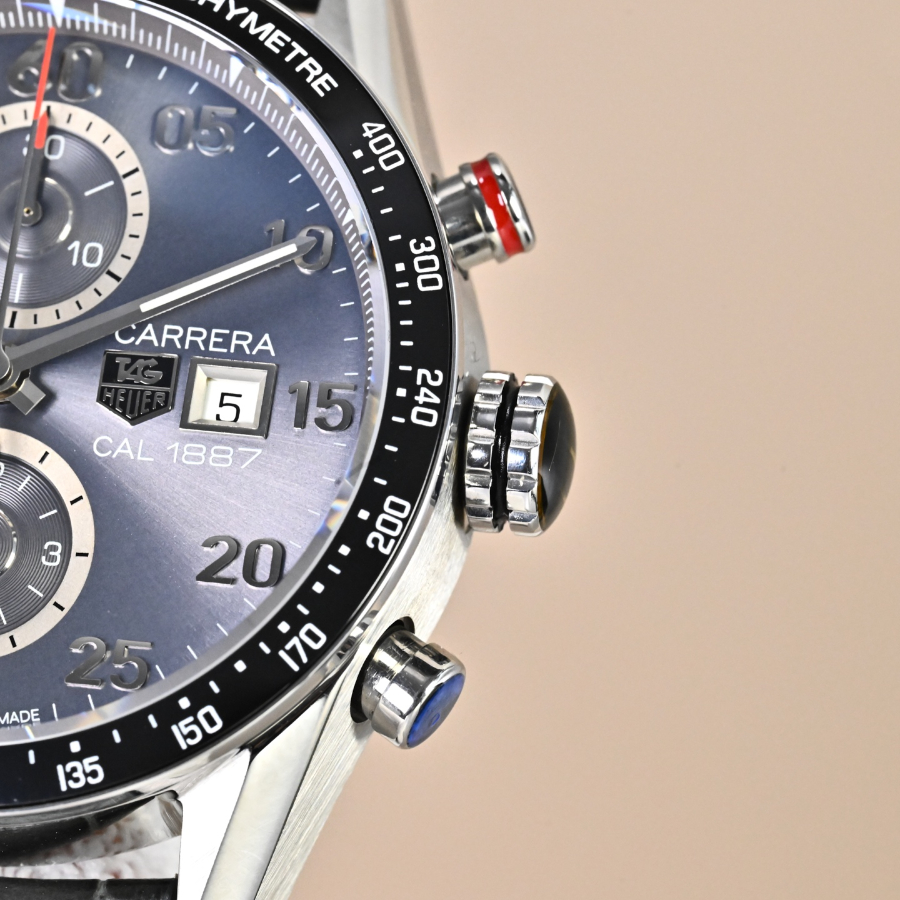 TAG Heuer Carrera Calibre 1887 Chronograph CV2A12.FC6236 태그호이어 까레라 칼리버 1887 크로노그래프 그레이 43mm 4