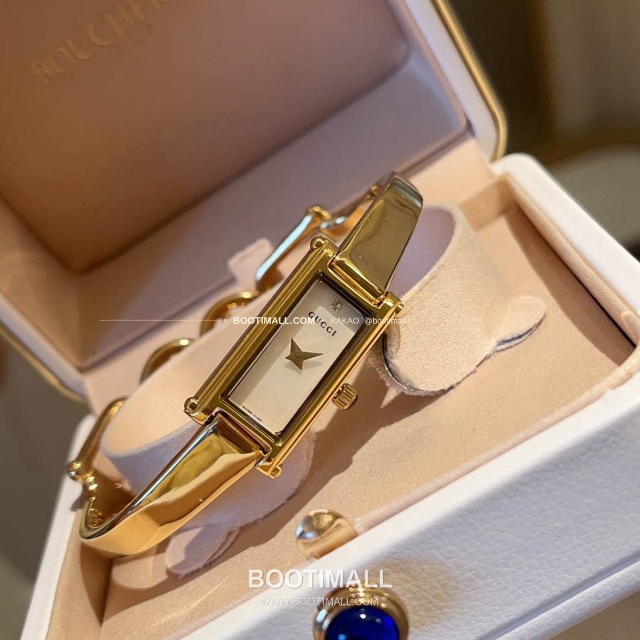 GUCCI 1500L Square Bracelet Watch 구찌 1500L 여성 사각 브레이슬릿 시계 1