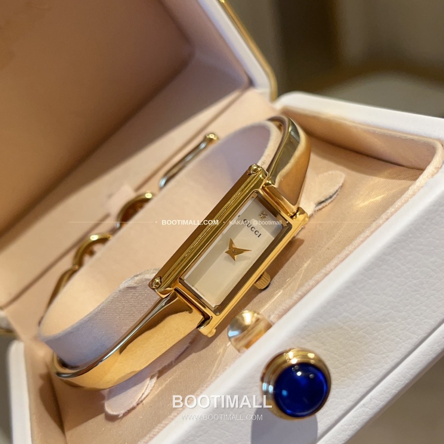 GUCCI 1500L Square Bracelet Watch 구찌 1500L 여성 사각 브레이슬릿 시계 6