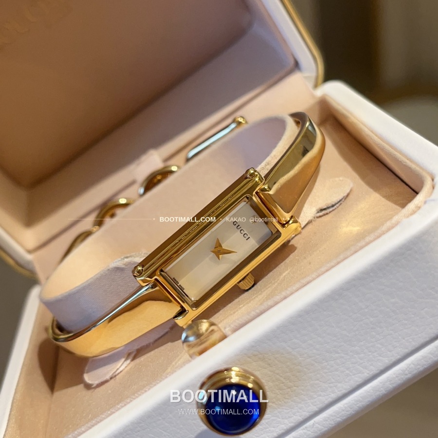 GUCCI 1500L Square Bracelet Watch 구찌 1500L 여성 사각 브레이슬릿 시계 7