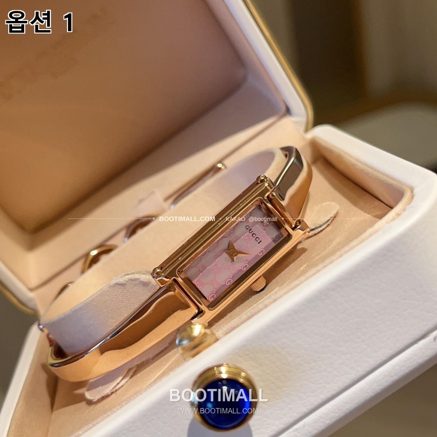 GUCCI 1500L Square Bracelet Watch 구찌 1500L 여성 사각 브레이슬릿 시계 9