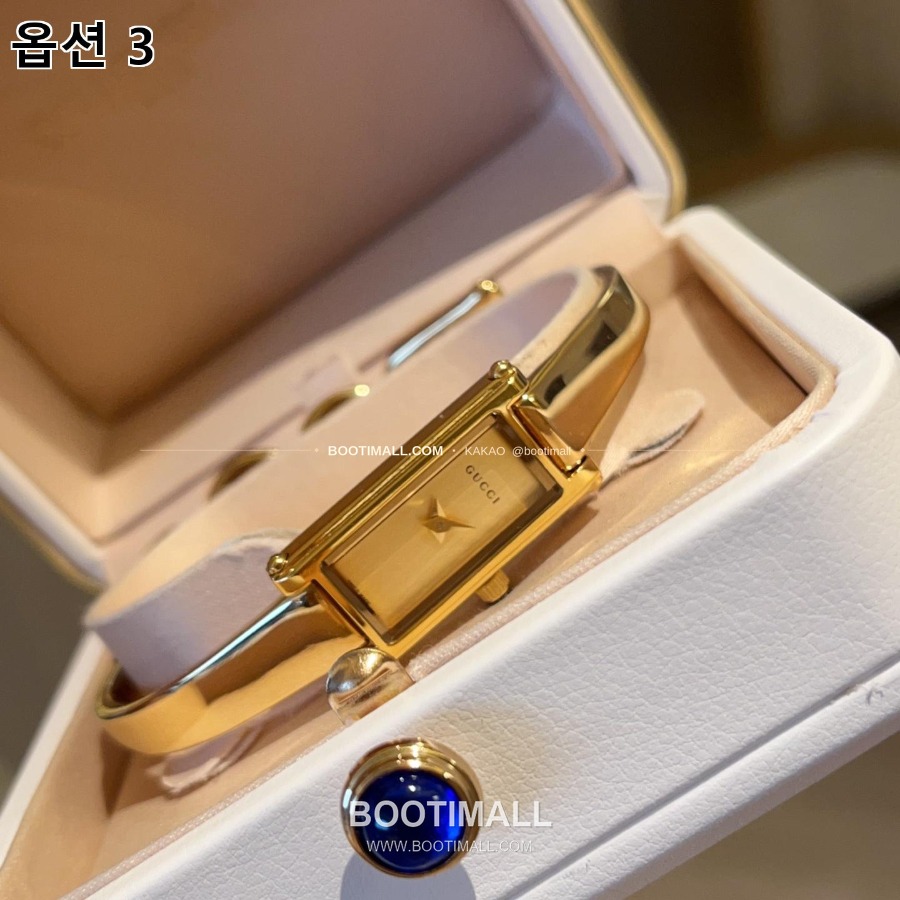 GUCCI 1500L Square Bracelet Watch 구찌 1500L 여성 사각 브레이슬릿 시계 11