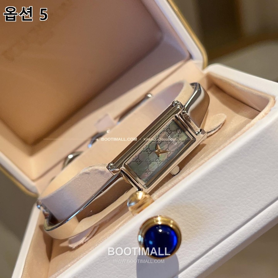 GUCCI 1500L Square Bracelet Watch 구찌 1500L 여성 사각 브레이슬릿 시계 13