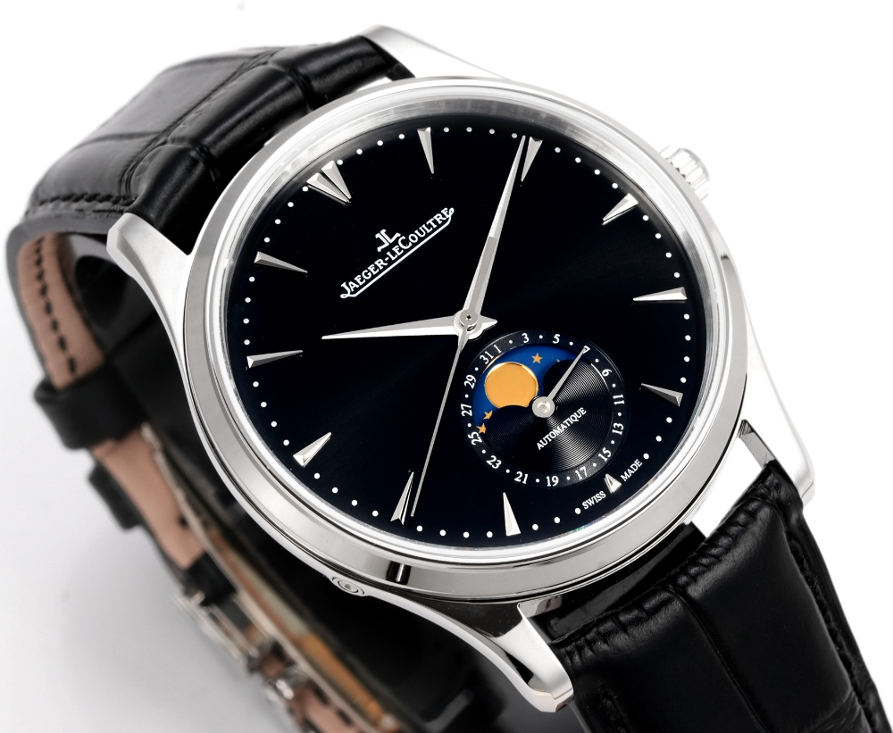 Jaeger-LeCoultre Master Ultra Thin Moon Q1368420 예거 르쿨트르 마스터 울트라 씬 문 Q1368420 블랙 39mm 4