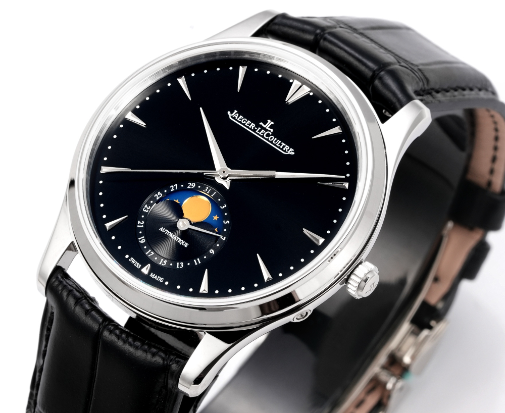 Jaeger-LeCoultre Master Ultra Thin Moon Q1368420 예거 르쿨트르 마스터 울트라 씬 문 Q1368420 블랙 39mm 5