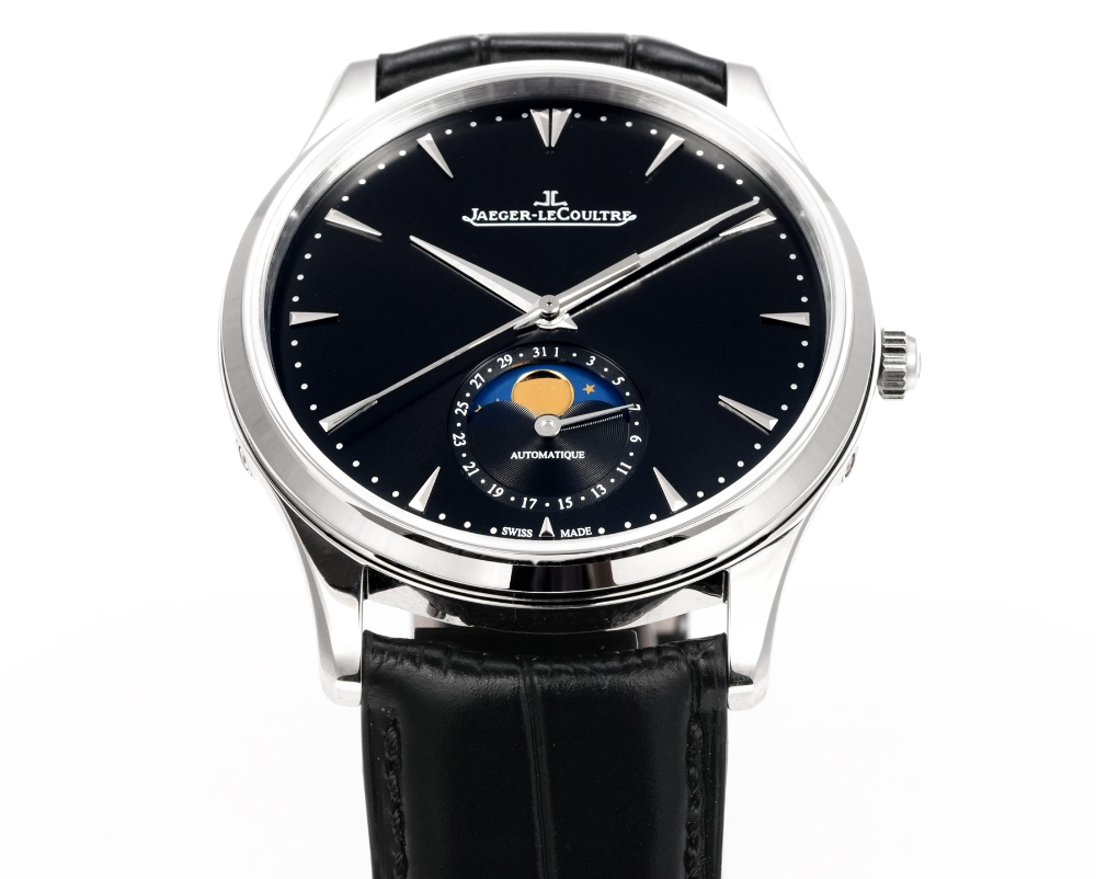 Jaeger-LeCoultre Master Ultra Thin Moon Q1368420 예거 르쿨트르 마스터 울트라 씬 문 Q1368420 블랙 39mm 6