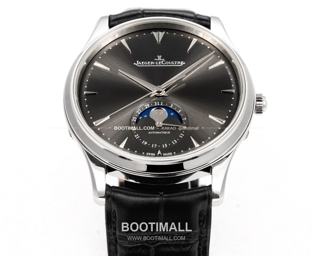 Jaeger-LeCoultre Master Ultra Thin Moon Q1368420 예거 르쿨트르 마스터 울트라 씬 문 Q1368420 다크그레이 39mm 6