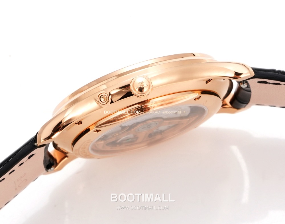 Jaeger-LeCoultre Master Ultra Thin Moon Q1368420 예거 르쿨트르 마스터 울트라 씬 문 Q1368420 골드베젤 블랙 39mm 7