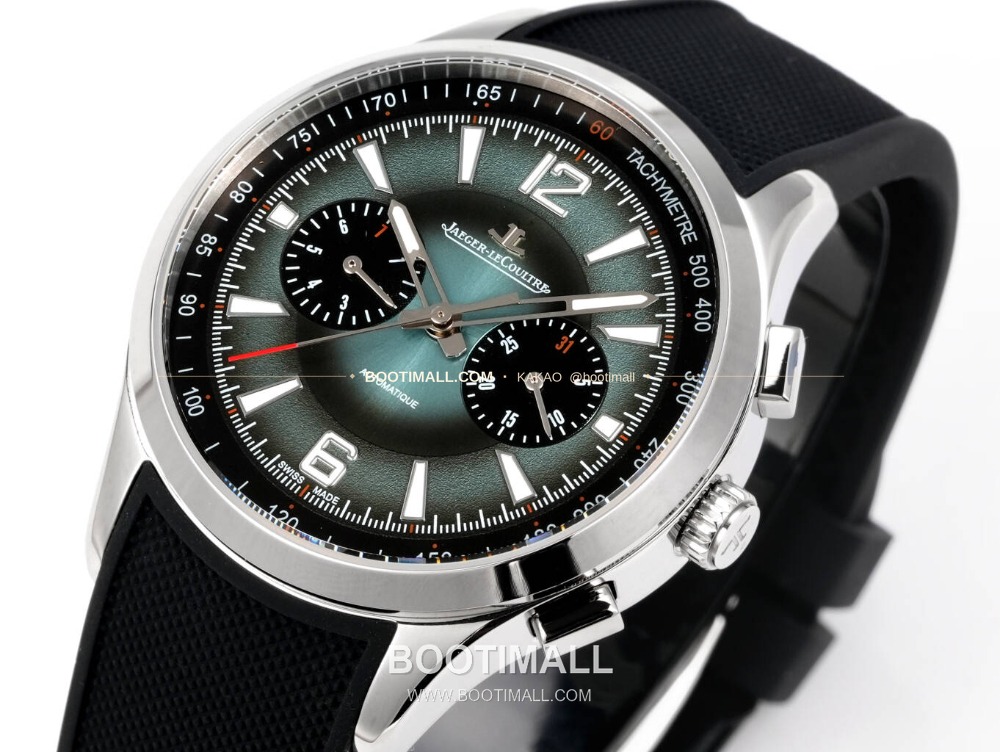 Jaeger-LeCoultre Polaris Chronograph 42mm 예거르쿨트르 폴라리스 크로노그래프 아이스블루콤비 42mm 4